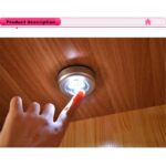 Lampu Emergency Portable Dinding Led Stick And Click Touch Lamp