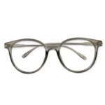 Kacamata Anti Radiasi Dengan Lensa Transparan Wanita dan Pria - trans gray