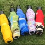 Payung Hujan Lipat Kecil Mini Lucu Motif Bunga