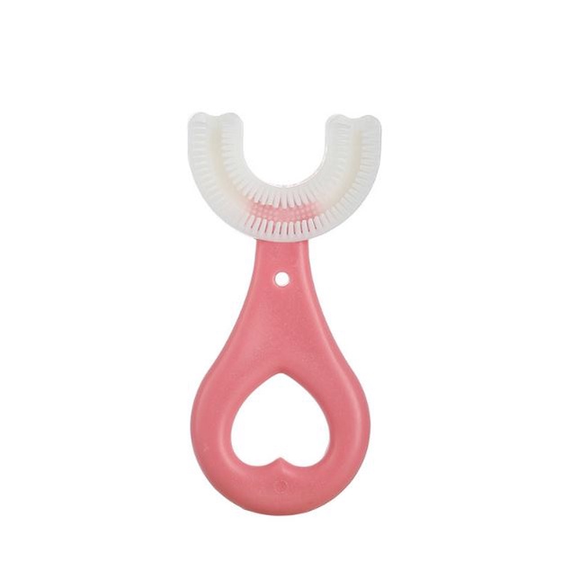 rug-1665395750650-0-1673001453 Sikat Gigi Toothbrush U Shape Anak dan Bayi Silikon BPA Free - pink bayi box - Image 1