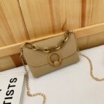 Tas Fashion Wanita Selempang Import Sling Bag Soulder - khaki