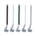 Sikat Pembersih Toilet Silicone Dengan bentuk Stik Golf