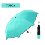 Payung Lipat Magic 3d Motif anti Hujan Sinar Matahari Uv - Tosca