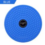 Alat Olahraga Praktis Piring Senam Waist Twisting Disc Praktis - biru