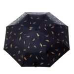 Payung Lipat Motif Buah Murah Import - Bulu Hitam