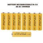 Baterai Cas A2 Batu Batre AA dapat Rechargeable 1000mah - AA