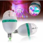 Bohlam Kampu Disco Putar Full Color LED Warna Warni