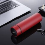 Termos Set Cangkir Vacuum Souvenir Flask Set Hampers 500ml - Merah