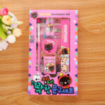 Hadiah Set Alat Tulis Motif Lucu Untuk Kado Anak SD TK - Pink
