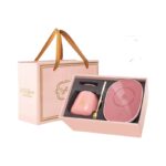 Set Gelas Keramik Cangkir Mug Listrik Portable - Pink