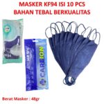 Masker Kf94 Warna Warni Isi 10 Pcs - Navy
