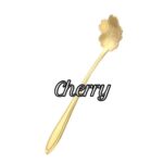 Sendok Dan Garpu Teh Buah Dessert Teaspoon - Cherry