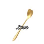 Sendok Dan Garpu Teh Buah Dessert Teaspoon - Love