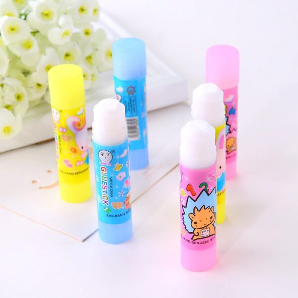Lem Kertas Perekat Mini Stick Glue Motif Karakter 10g