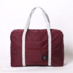 Tas Travel Lipat Jumbo Anti Air Hand Carry Luggage Waterproof - maroon