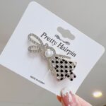 Jepitan Rambut Hair Clip Model Mutiara Crystal Fashion Korea - MODEL 10