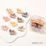 Jepitan Rambut Doff Mini Premium Dengan Box Mika 10 Pcs - MODEL 14