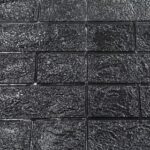 Stiker Wallpaper Dinding Foam 3D Mini - Hitam 70x39