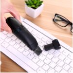 Vacuum Cleaner USB Portable Laptop Keyboard PC Meja Desktop Praktis - HITAM