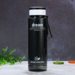 Botol Minum My Dream Infused Water Minimalis 1000ML - Hitam