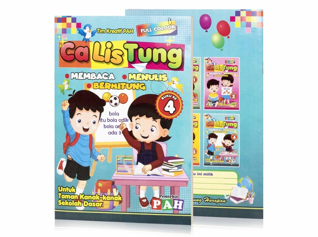 IBte7OknUAxhWZ2UNRByhVWwVWlxN69AcE4mA1tY Buku Membaca Menulis Berhitung Calistung A5 Untuk Anak - 4 PAH - Image 1