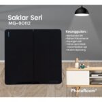 Saklar Listrik ES Series Morgen Stop Kontak MG ES91100 SNI - Saklar Seri Abu