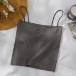 Tanktop Bra Wanita Pakaian Dalam Fashion Gym Olahraga - abu