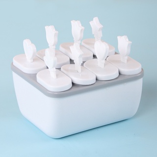 eguzyU0Y3VkTvTEe2GnUI16QdKqqiVcPoixPfpkf Cetakan Ice Cream 8 Slot Dengan Gagang Anti Pecah - Putih - Image 1