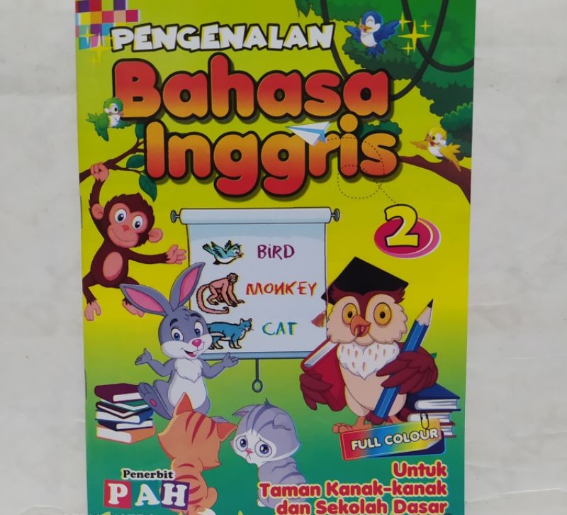 koq5bvffWOOxDa6TmLPYYXI6o5sVd1pHGr4KcMG0 Buku Full Color Pengenalan Bahasa Inggris Untuk Anak - BAHASA INGGRIS 2 PAH - Image 1