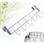 Hanger Gantungan Pintu Lemari 5 Kait Anti Karat Serbaguna -