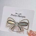 Jepitan Rambut Hair Clip Model Mutiara Crystal Fashion Korea - MODEL 8
