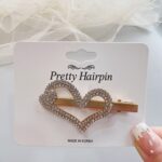 Jepitan Rambut Hair Clip Model Mutiara Crystal Fashion Korea - MODEL 11