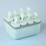 Cetakan Ice Cream 8 Slot Dengan Gagang Anti Pecah - Hijau