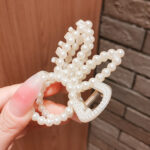 Jepitan Rambut Hair Clip Model Mutiara Fashion Korea - MODEL 8
