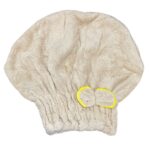 Handuk Mandi Keramas Cepat Kering Towel Dry Hair - Coklat Muda