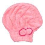 Handuk Mandi Keramas Cepat Kering Towel Dry Hair - Pink