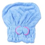 Handuk Mandi Keramas Cepat Kering Towel Dry Hair - Biru