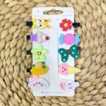 Jepit Rambut Anak Perempuan 10 In 1 ACR - Bebek Bunga