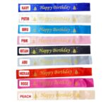 Selempang Sash Ulang Tahun