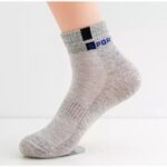 Kaos Kaki Pendek Untuk Olahraga Tebal New Sport 3/4 - Abu