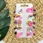 Jepit Rambut Anak Perempuan 10 In 1 ACR - Unicorn Candy