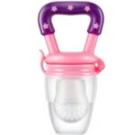 Dot Empeng Gigitan Buah Fruit Pacifier Untuk Bayi - Pink