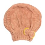 Handuk Mandi Keramas Cepat Kering Towel Dry Hair - Coklat