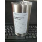 Mug Botol Minum Tumbler Cofee Cup Stainless Steel - Silver