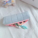 Kotak Tempat Pensil Velvel Serbaguna dengan Desain Bulu