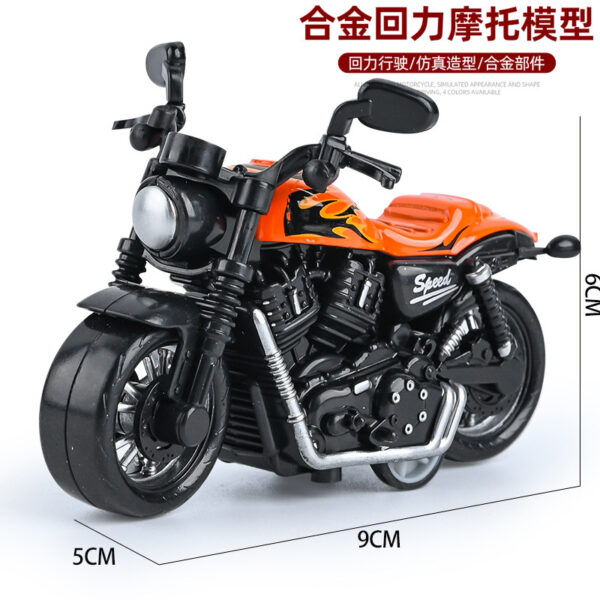 Mainan Motor Anak Laki-Laki Model Harley Api