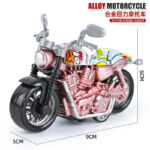 Mainan Motor Anak Laki-Laki Model Harley Metallic