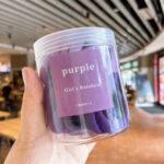 Set Ikat Rambut Korea Bahan Karet Elastis - Ungu