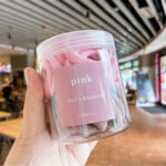 Set Ikat Rambut Korea Bahan Karet Elastis - Pink