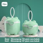 Kotak Penyimpanan Susu Bayi Bubuk - Hijau 192 G